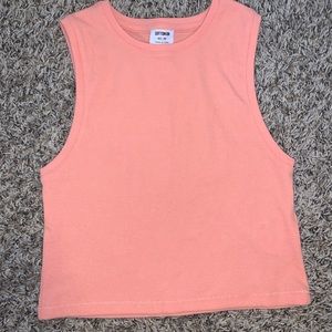 peach crop top